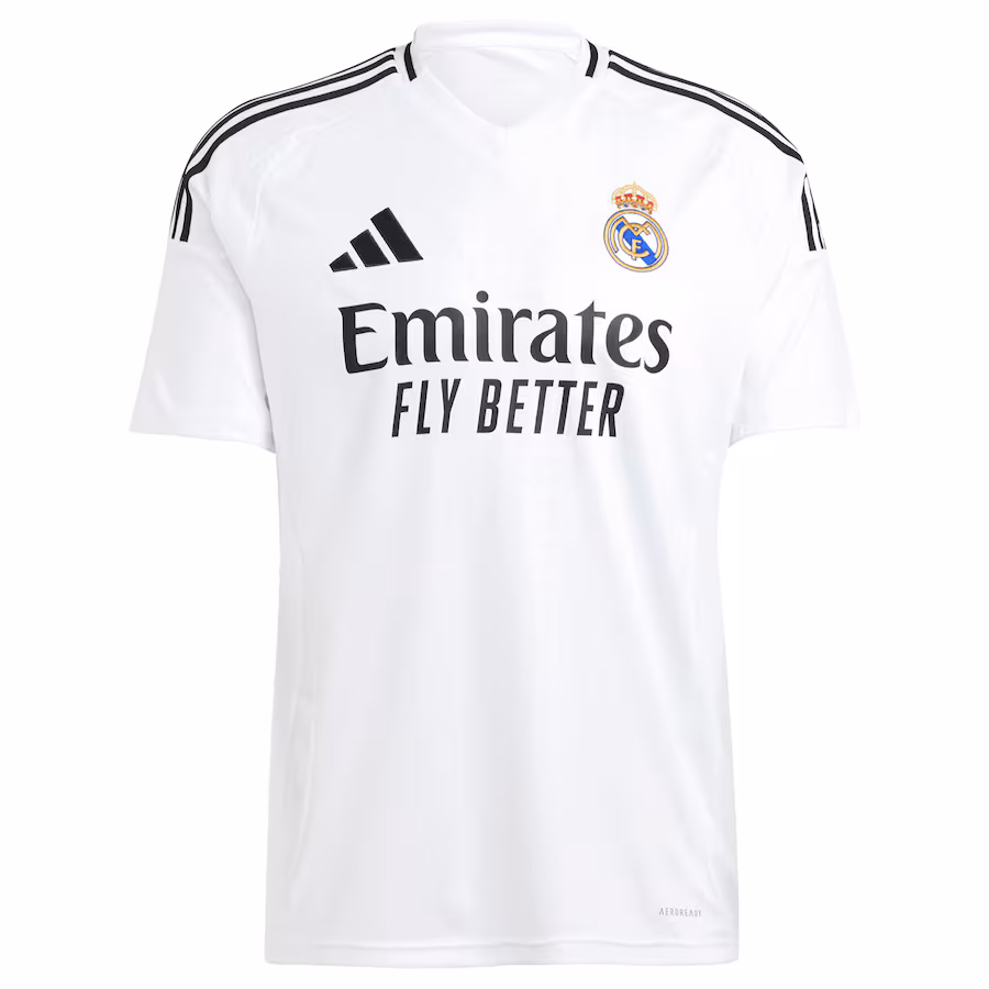 Real Madrid adidas 2024/25 Home Replica Jersey - White