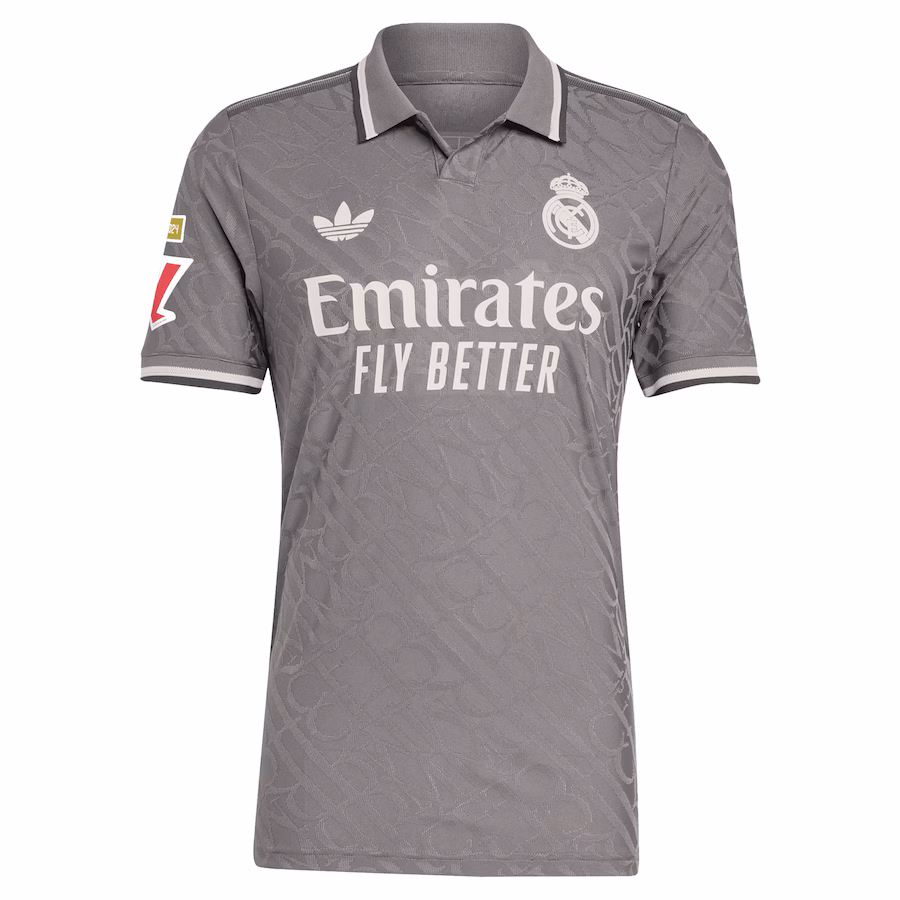 Jude Bellingham Real Madrid adidas Originals 2024/25 Third Authentic Player Jersey - Charcoal