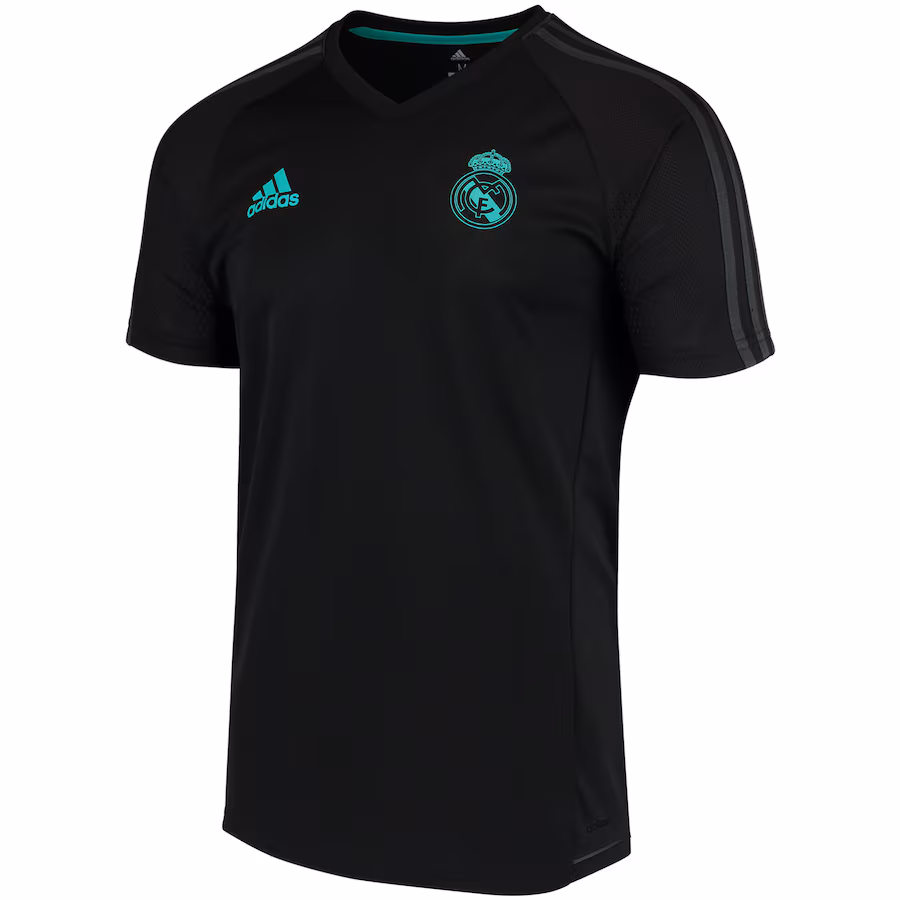 Real Madrid adidas 2017/18 Training Jersey - Black