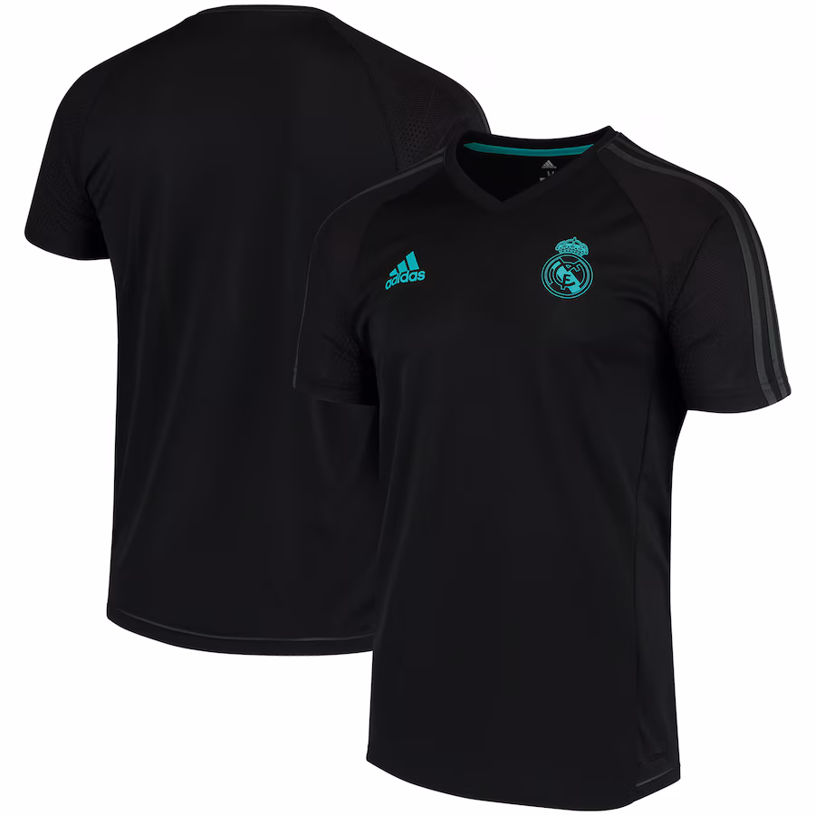Real Madrid adidas 2017/18 Training Jersey - Black