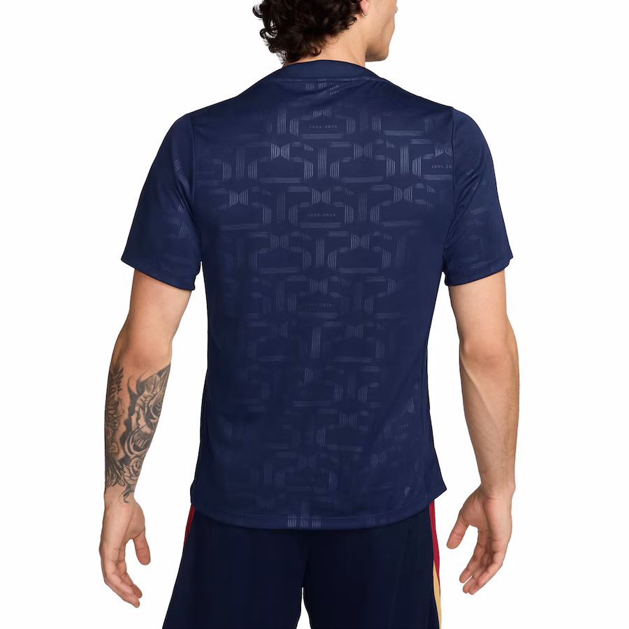 Barcelona Nike Home 2024/25 Academy Pro Pre-Match Top - Navy
