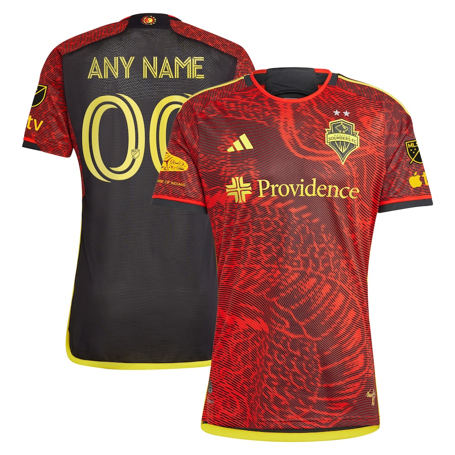 Seattle Sounders FC adidas 2023 The Bruce Lee Kit Authentic Custom Jersey - Red