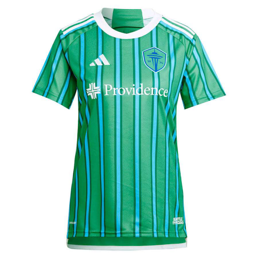 Jordan Morris Seattle Sounders FC adidas Women's 2024 The Anniversary Kit Replica Player Jersey – Green