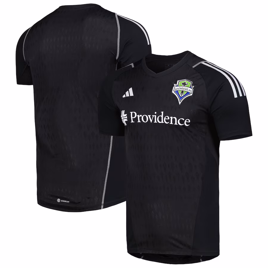 Seattle Sounders FC adidas 2023 Replica Goalkeeper Jersey - Black