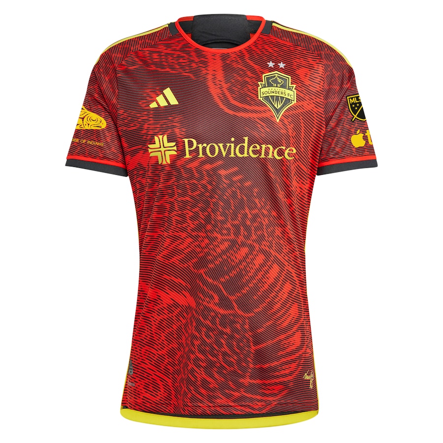 Raul Ruidiaz Seattle Sounders FC adidas 2023 The Bruce Lee Kit Authentic Jersey - Red