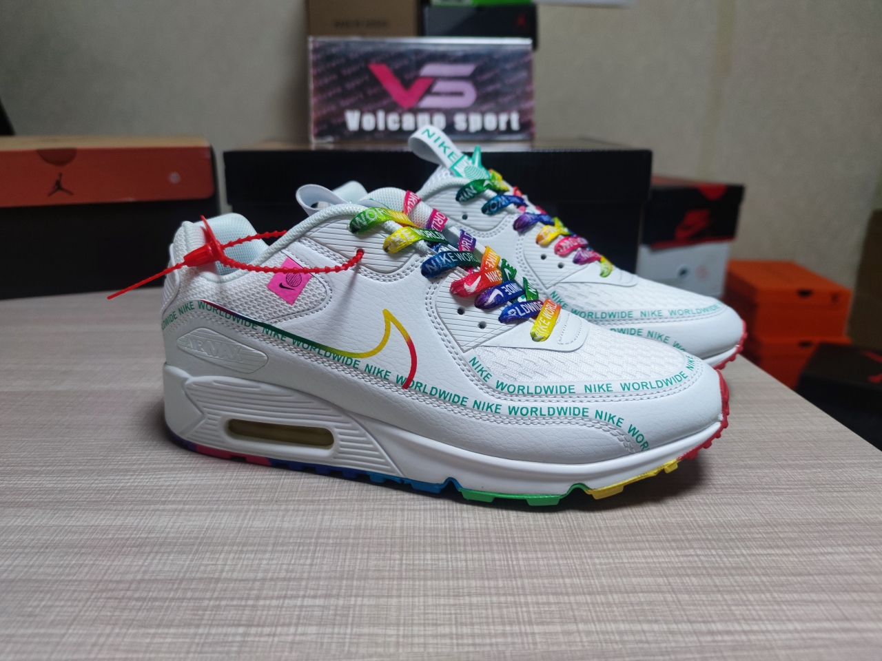 AIR MAX 90 White Seven colours 309698 006