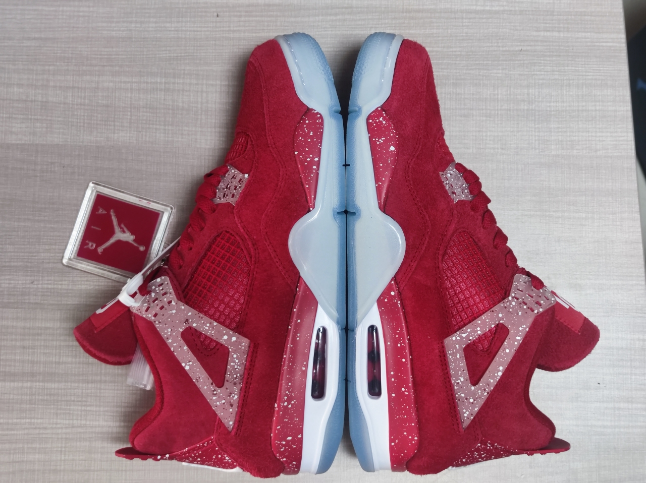 Air Jordan 4 Retro Claret Red/White