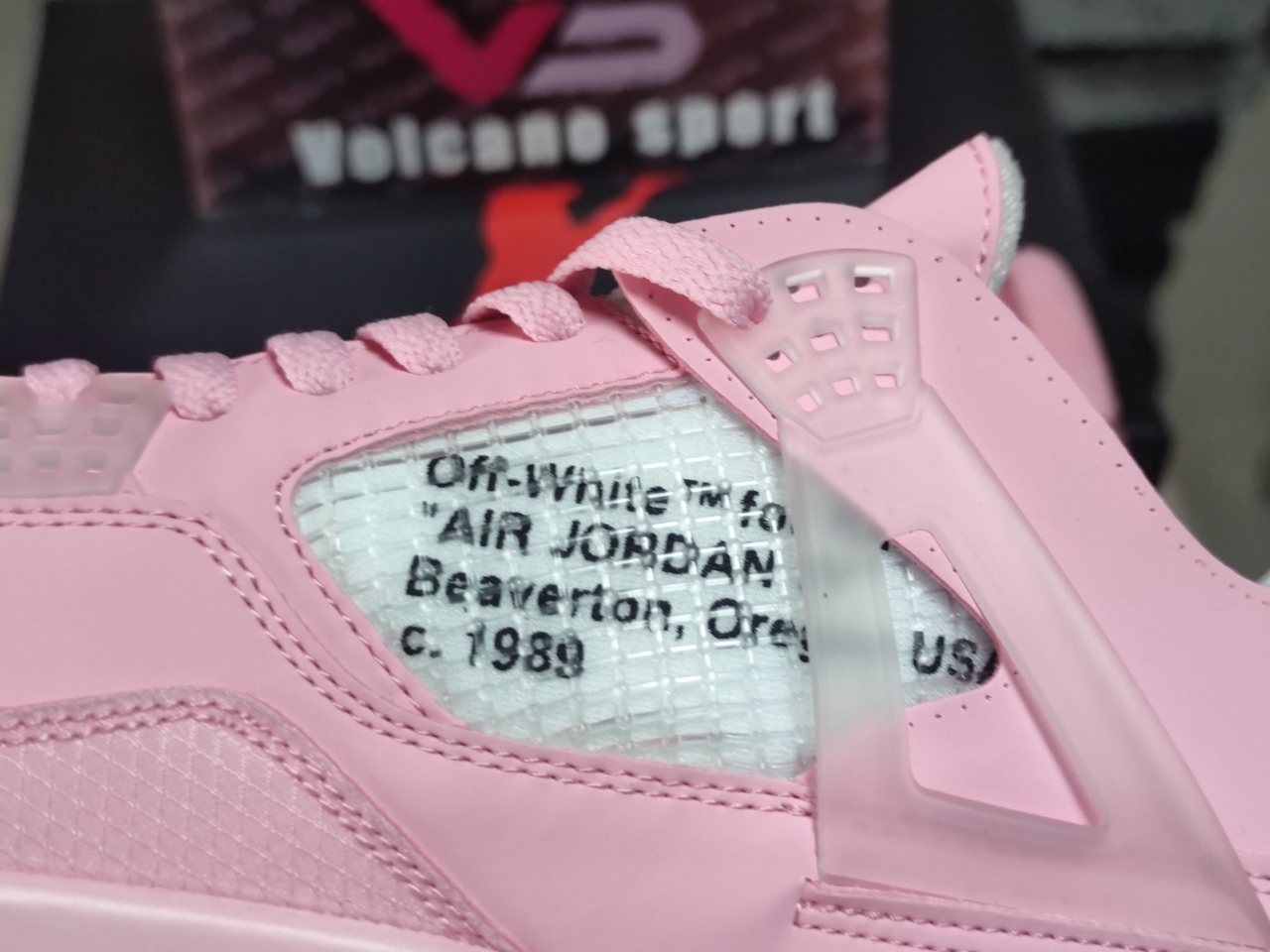 Jordan 4 Retro SP x Off white pink CV9388 600