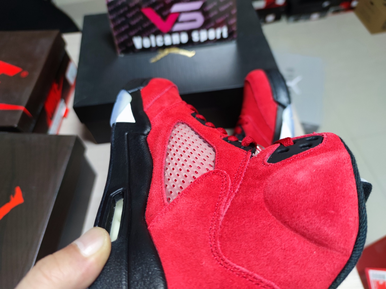 Jordan 5 Retro Raging Bull Red DD0587-600