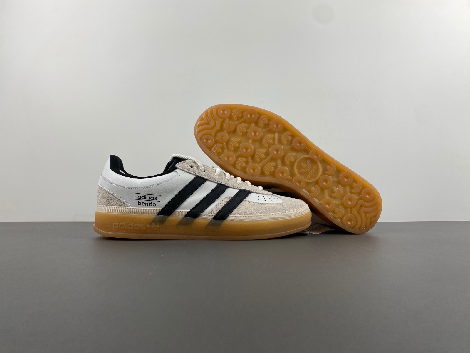 adidas Gazelle Indoor Bad Bunny Off White Black Gum Shoes