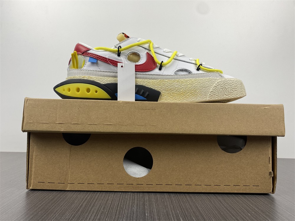 Nike Blazer Low Off-White University Red DH7863-100