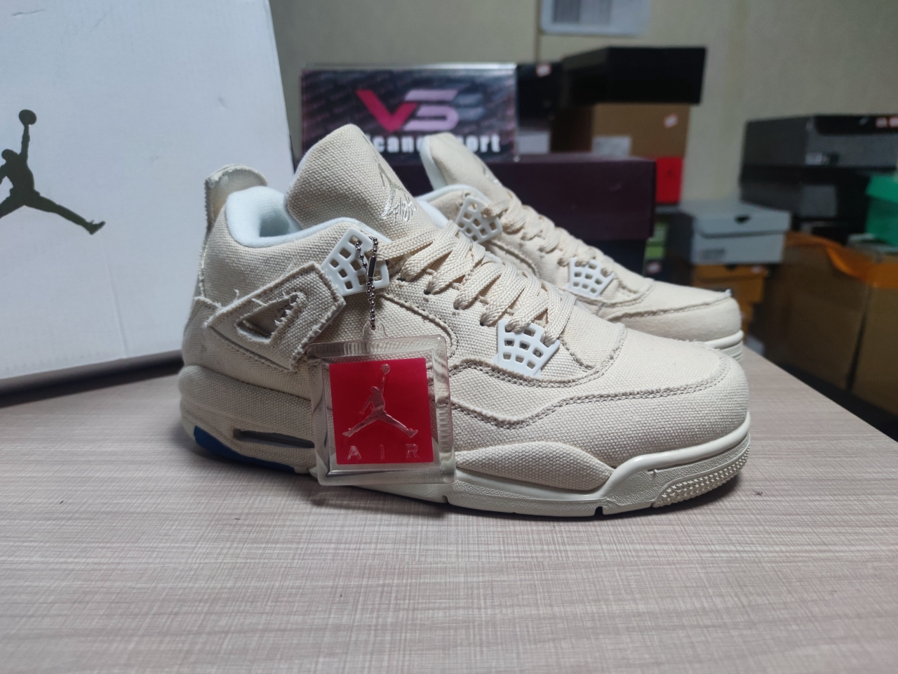Jordan 4 Retro Blank Canvas