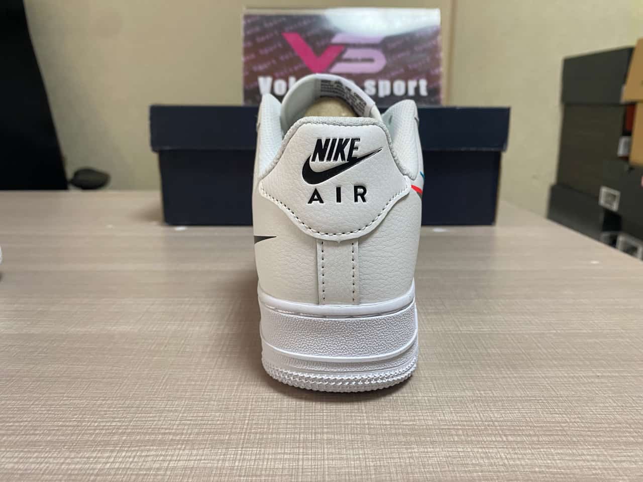 Air Force 1 Low '07 Quadruple Swoosh White Navy Crimson FJ4226-100