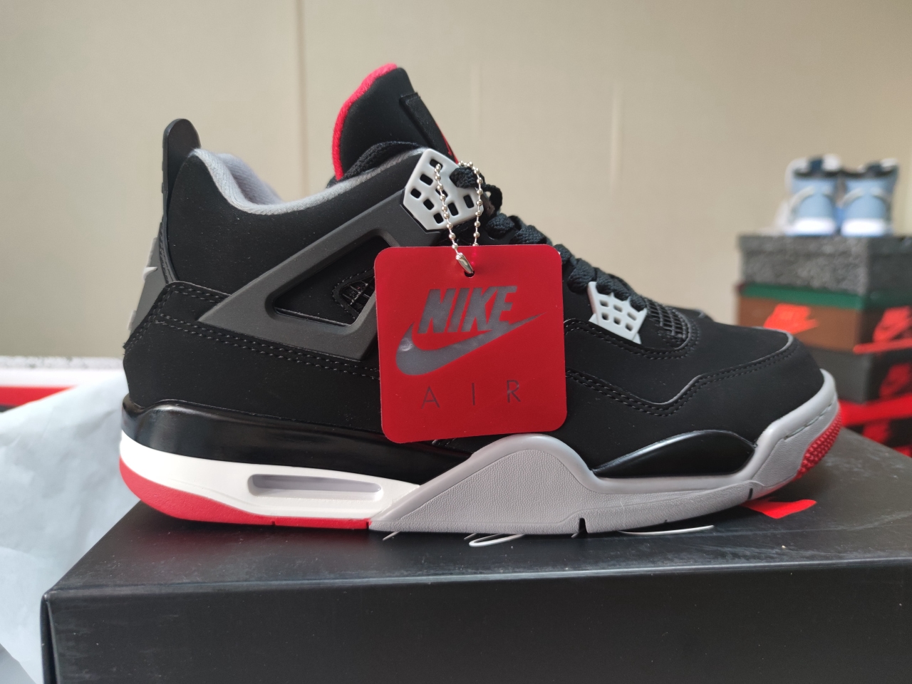 Air Jordan 4 Bred 308497-060