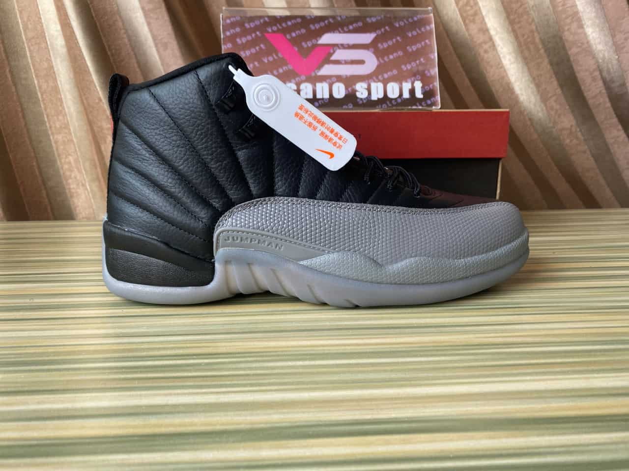 Jordan 12 Retro Black Gray CT8013-019