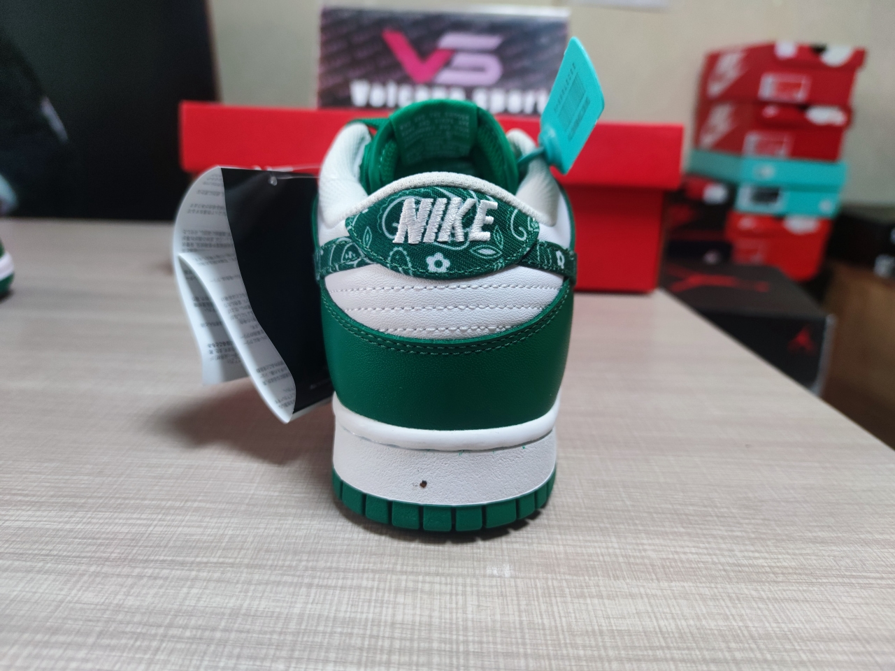 Dunk Low Essential Paisley Pack Green DH4401-102