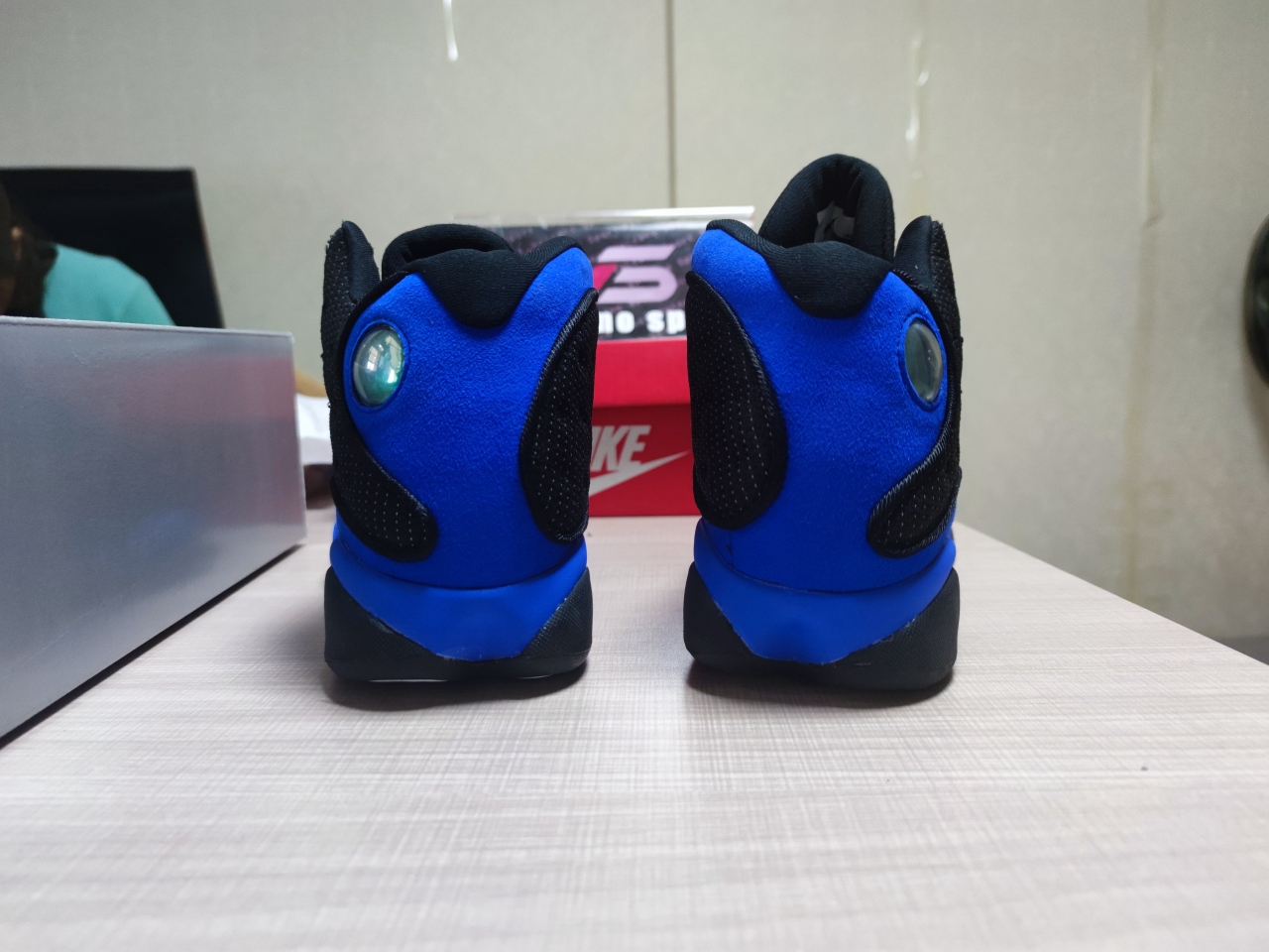 Jordan 13 Retro Black Hyper Royal 414571 040