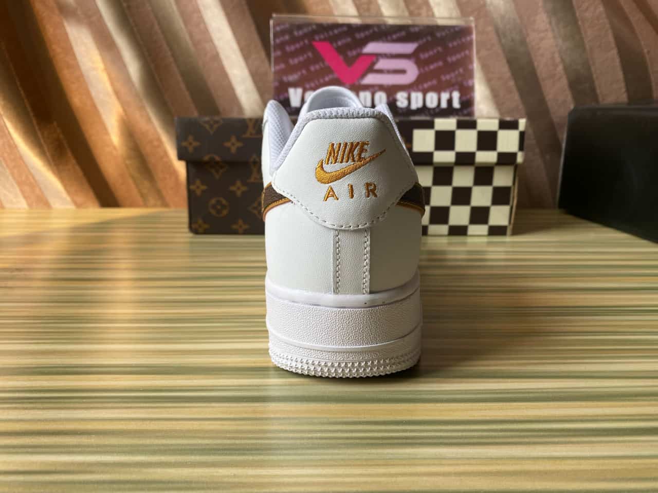 Air Force 1 07 Prm Jdi White Brown AR7719-101
