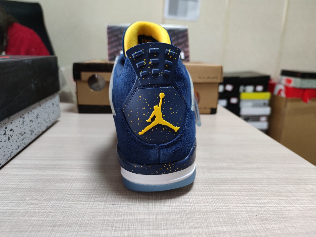 Jordan 4s Navy blue
