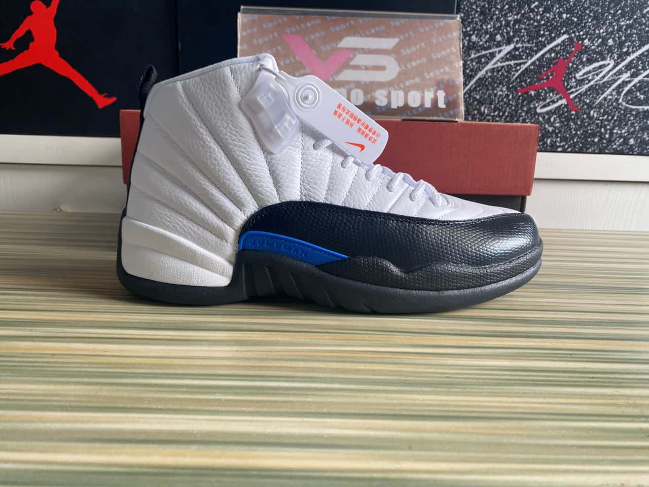 Jordan 12 “Blueberry” White/Black-Game Royal CT8013-140
