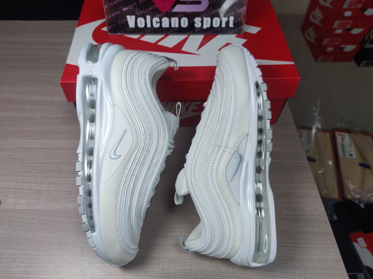 Air Max 97 White Pure Platinum 921733 100