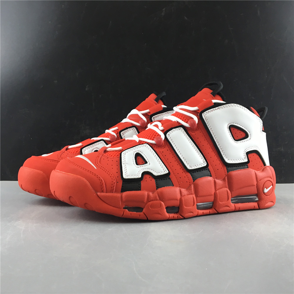 Nike Air More Uptempo University Red Black White (GS) CD9402-600
