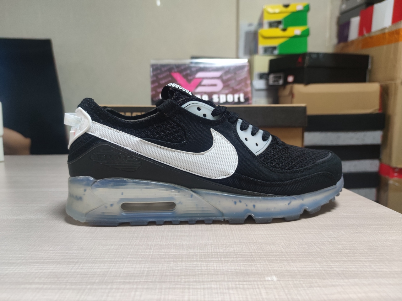 Air Max 90 Terrascape Crater Foam Black White DM0033-002