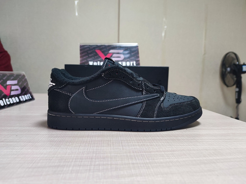 Travis Scott x Jordan 1 Low OG “Black Phantom” DM7866-001