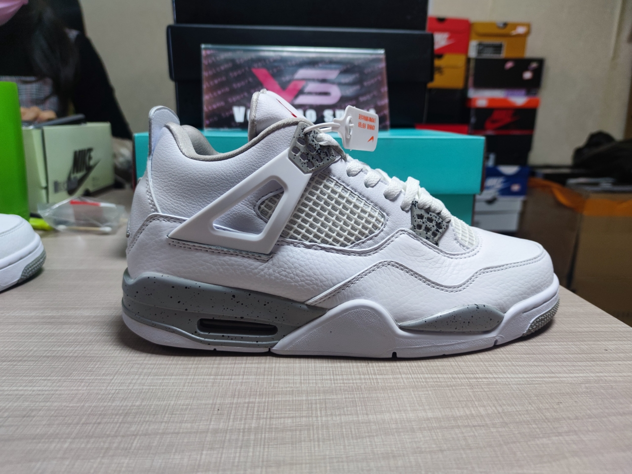 Jordan 4 Retro“White Oreo” CT8527-100
