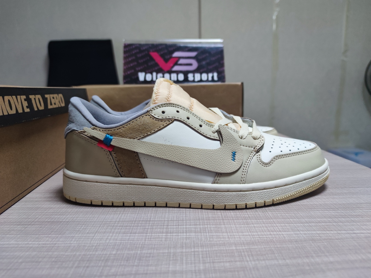 Jordan 1 Low x Off-White Custom CZ0790 102