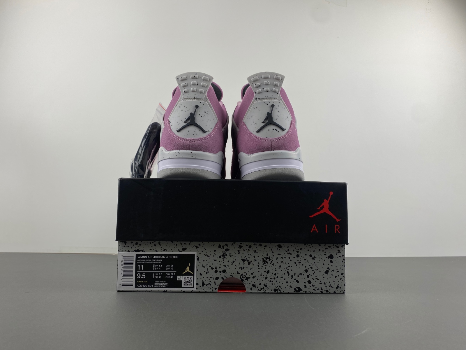 Air Jordan 4 Retro Orchid Women's Pink Sneakers - New Model
