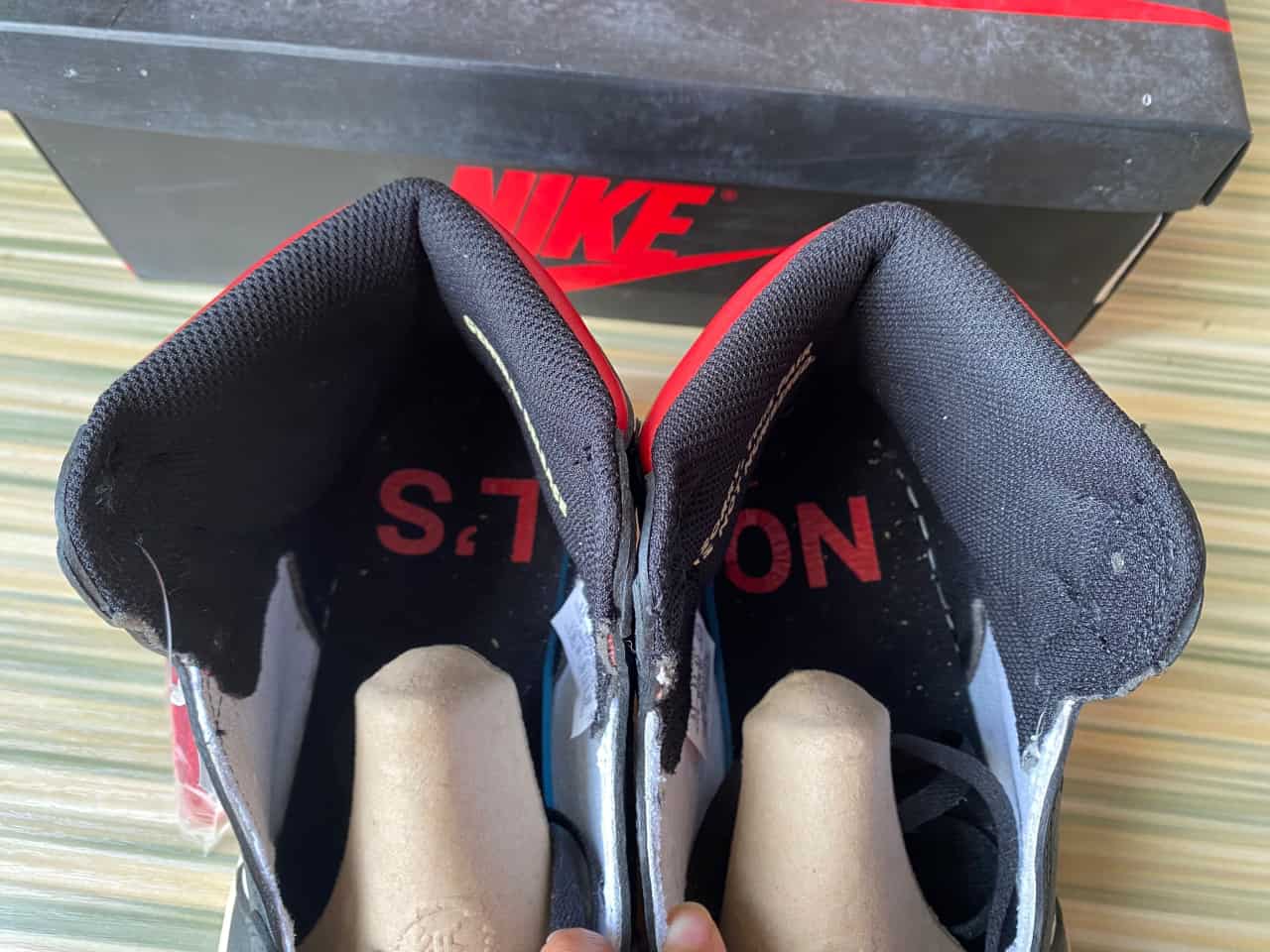 Jordan 1 Retro High Not for Resale Varsity Red 861428-106