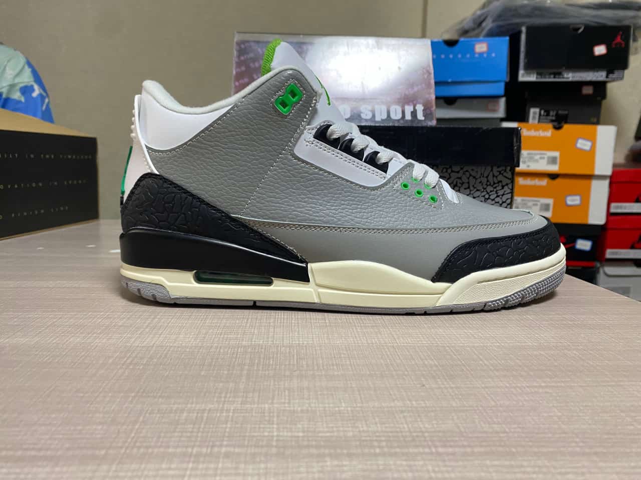 Jordan 3 Retro Chlorophyll 136064-006