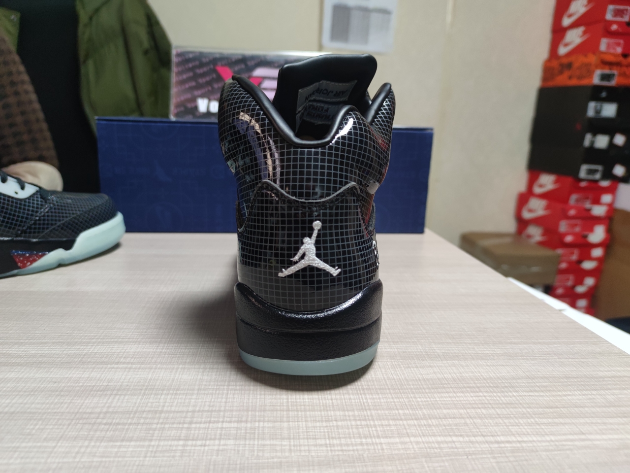 Jordan 5 Retro Transformers Black plaid