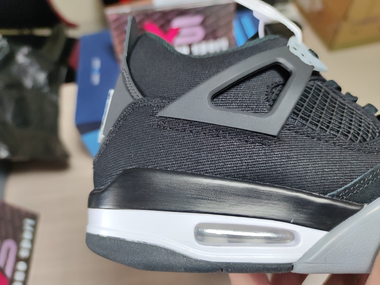 Jordan 4 “Black Canvas”DH7138-006