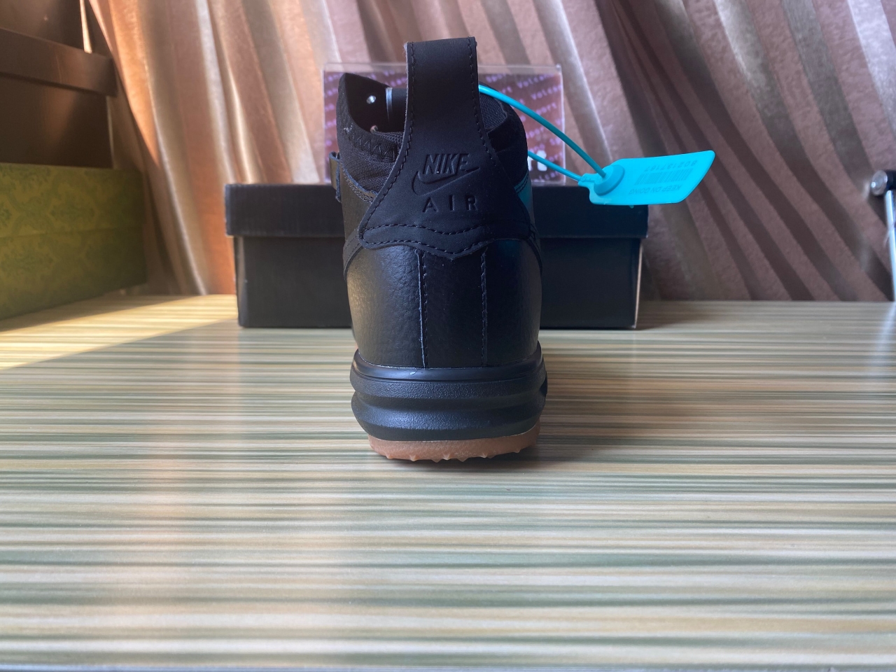 Nike Lunar Force 1 Duckboot Black Gum 805899-003