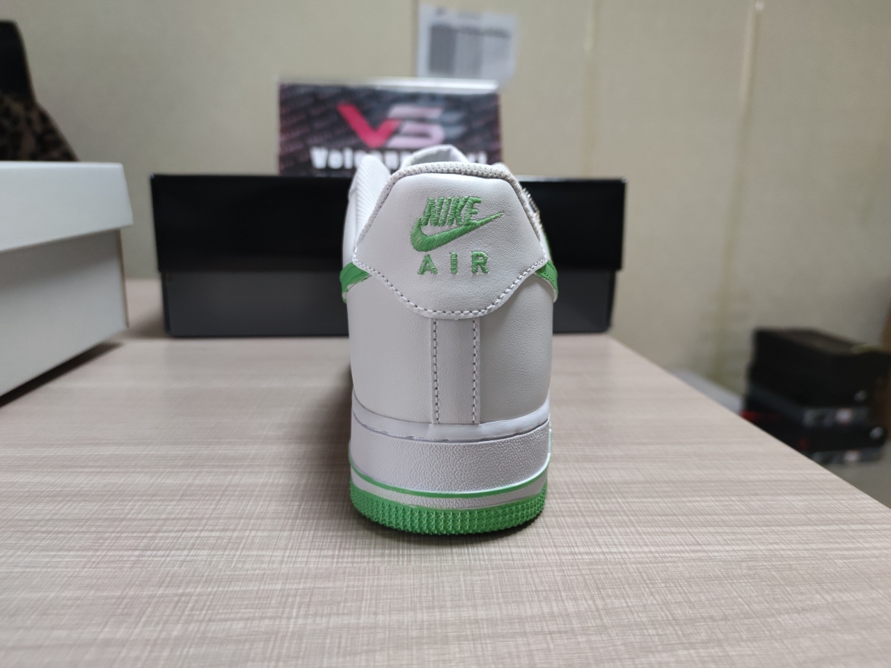 AIR FORCE 1 '07 White green