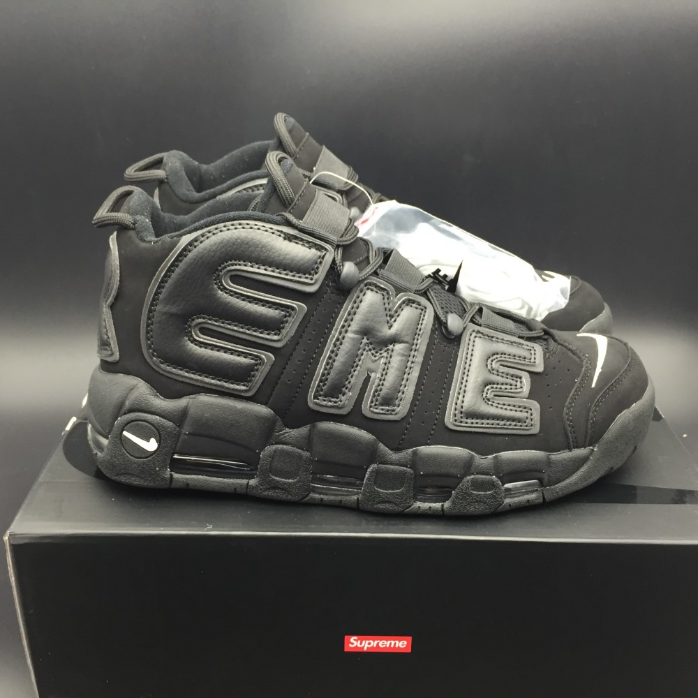Nike Air More Uptempo Supreme Suptempo Black  902290-001