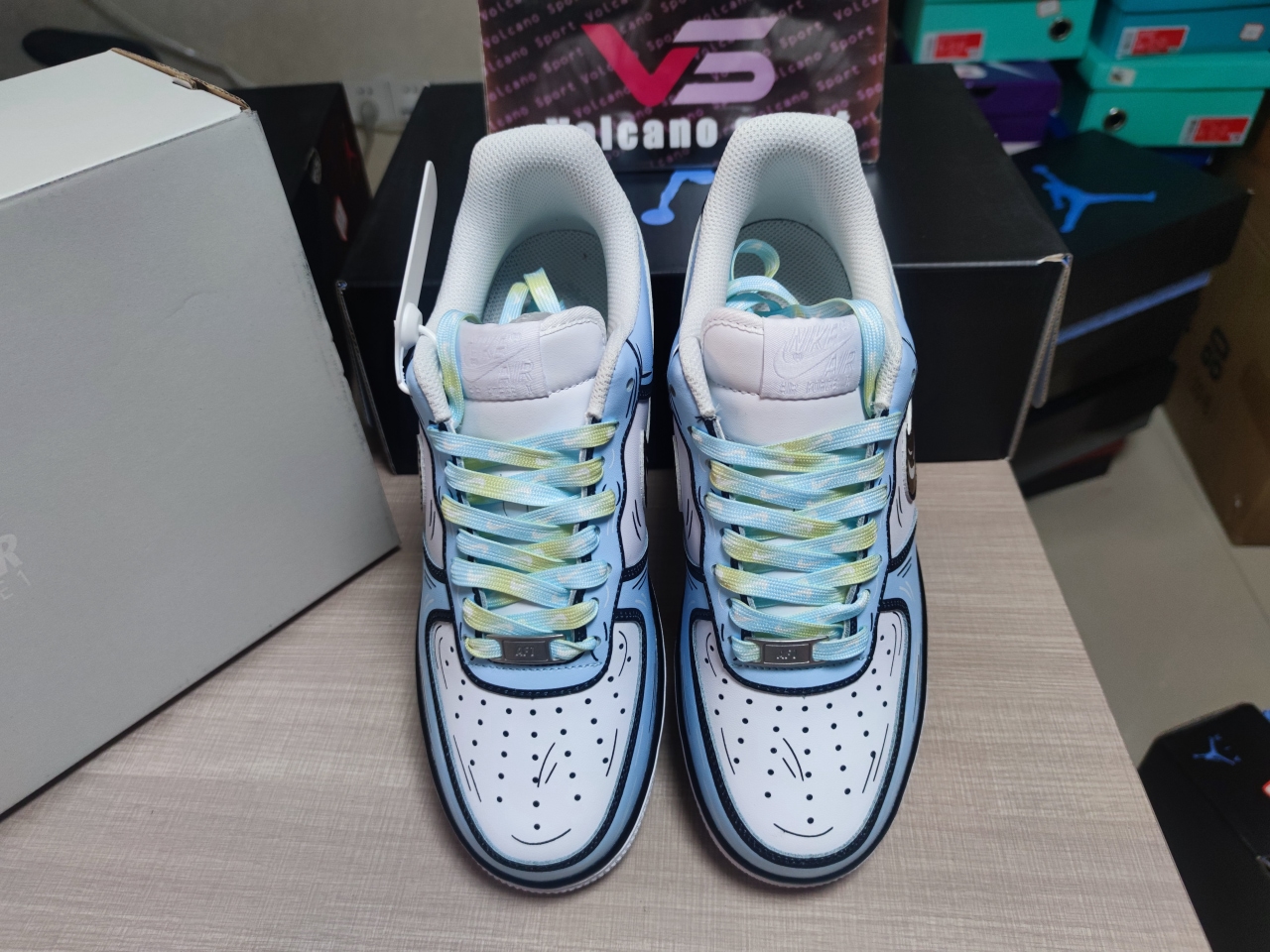 Air Force 1 '07 Blue/White/Gold CW2288 212