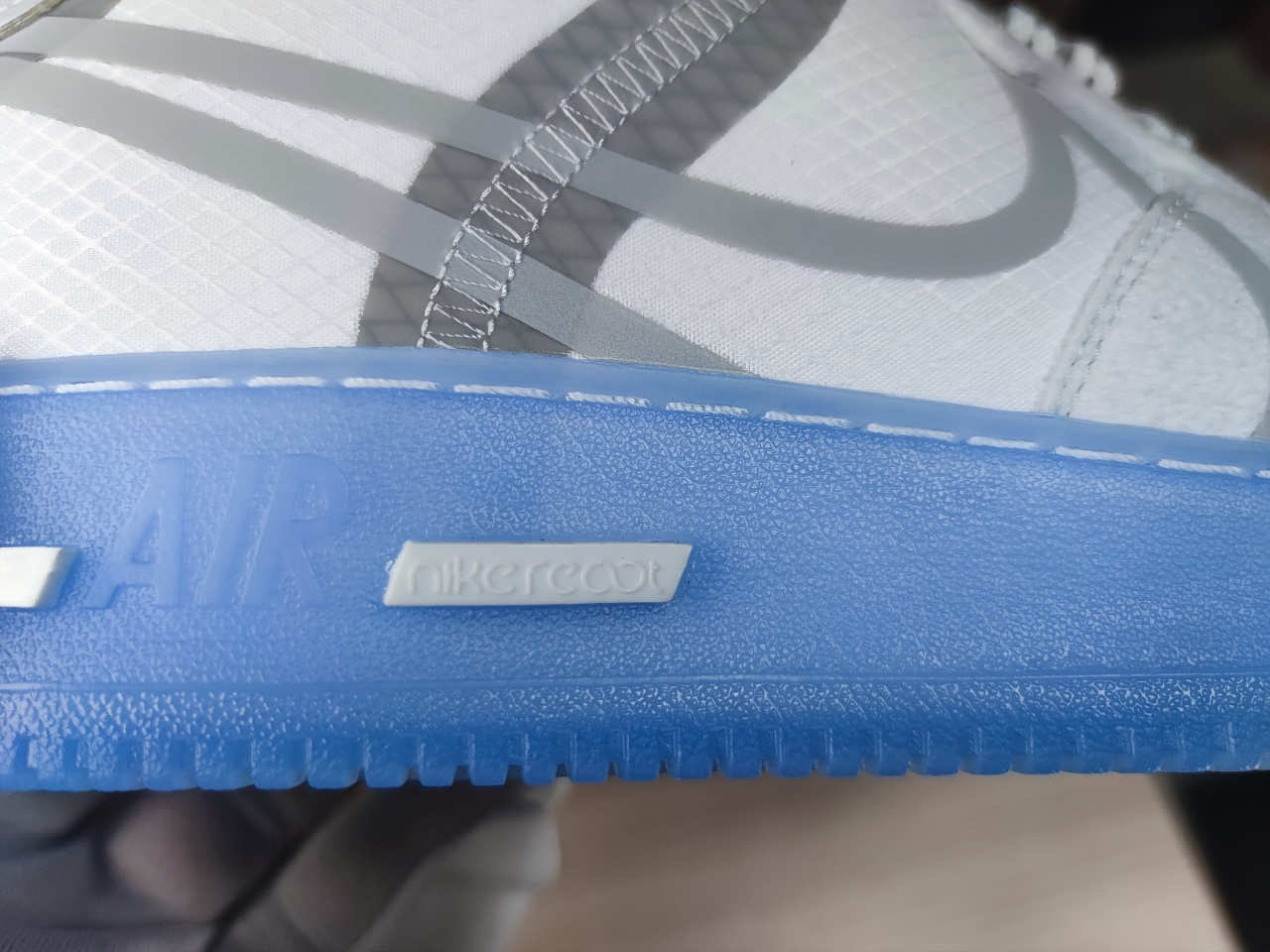 Air Force 1 React White Light Bone CQ8879-100