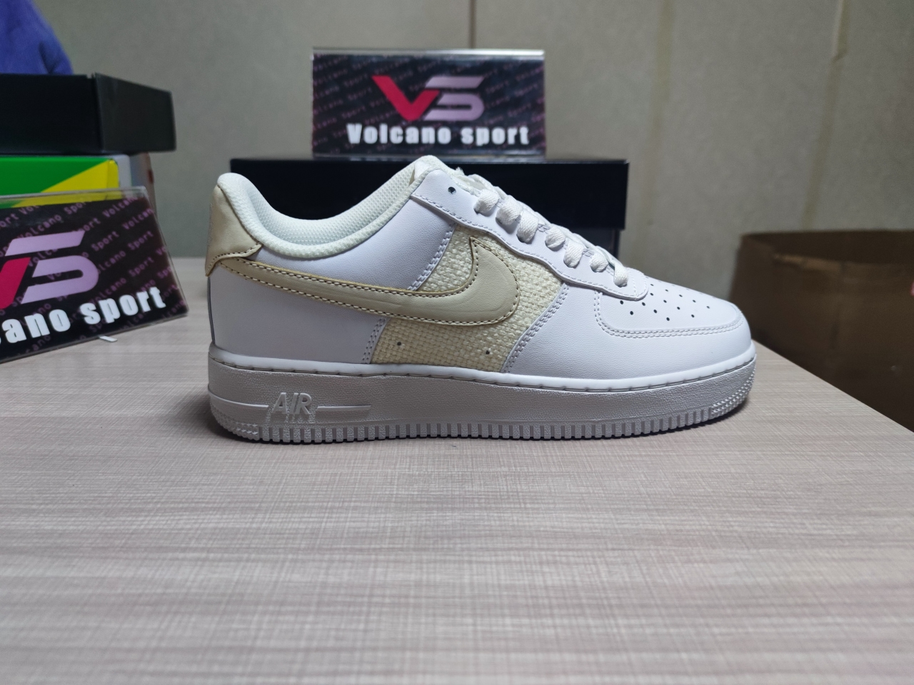 Air Force 1 Low Cross Stitch Grey DJ9945 100