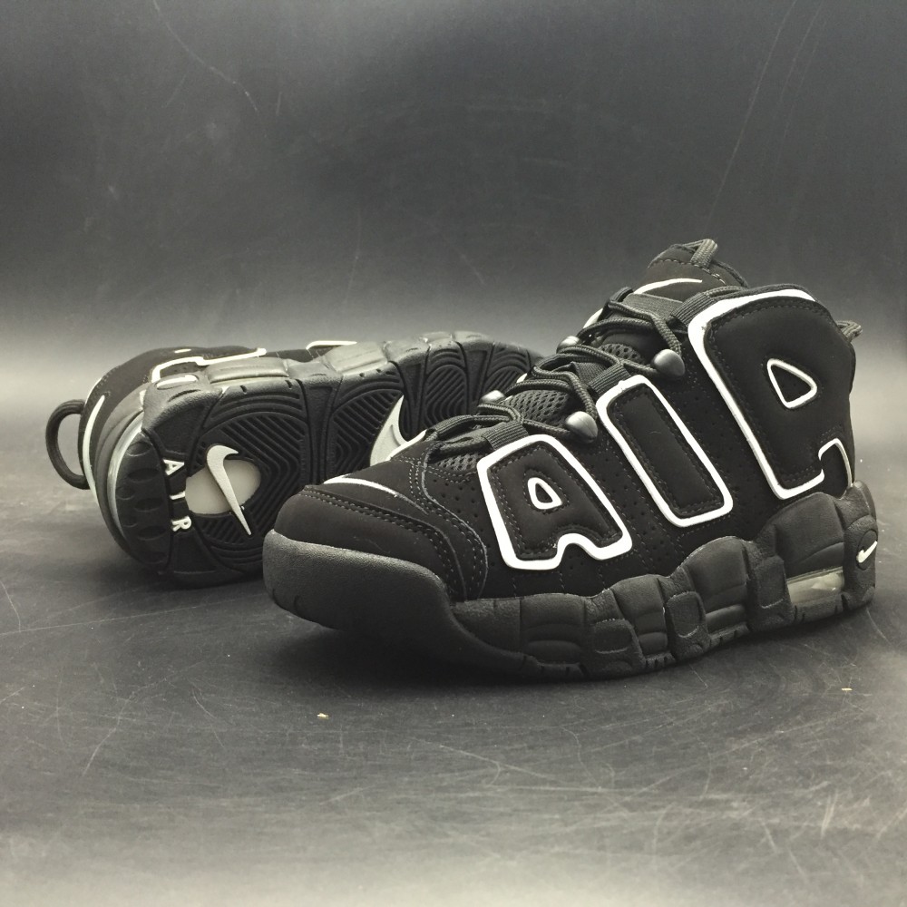 Nike Air More Uptempo Black White (GS) 415082-002
