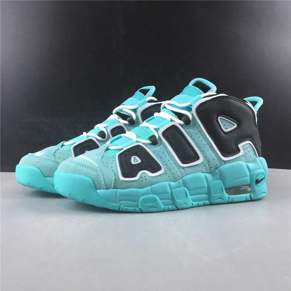 Nike Air More Uptempo Aqua Blue (GS) 415082-403