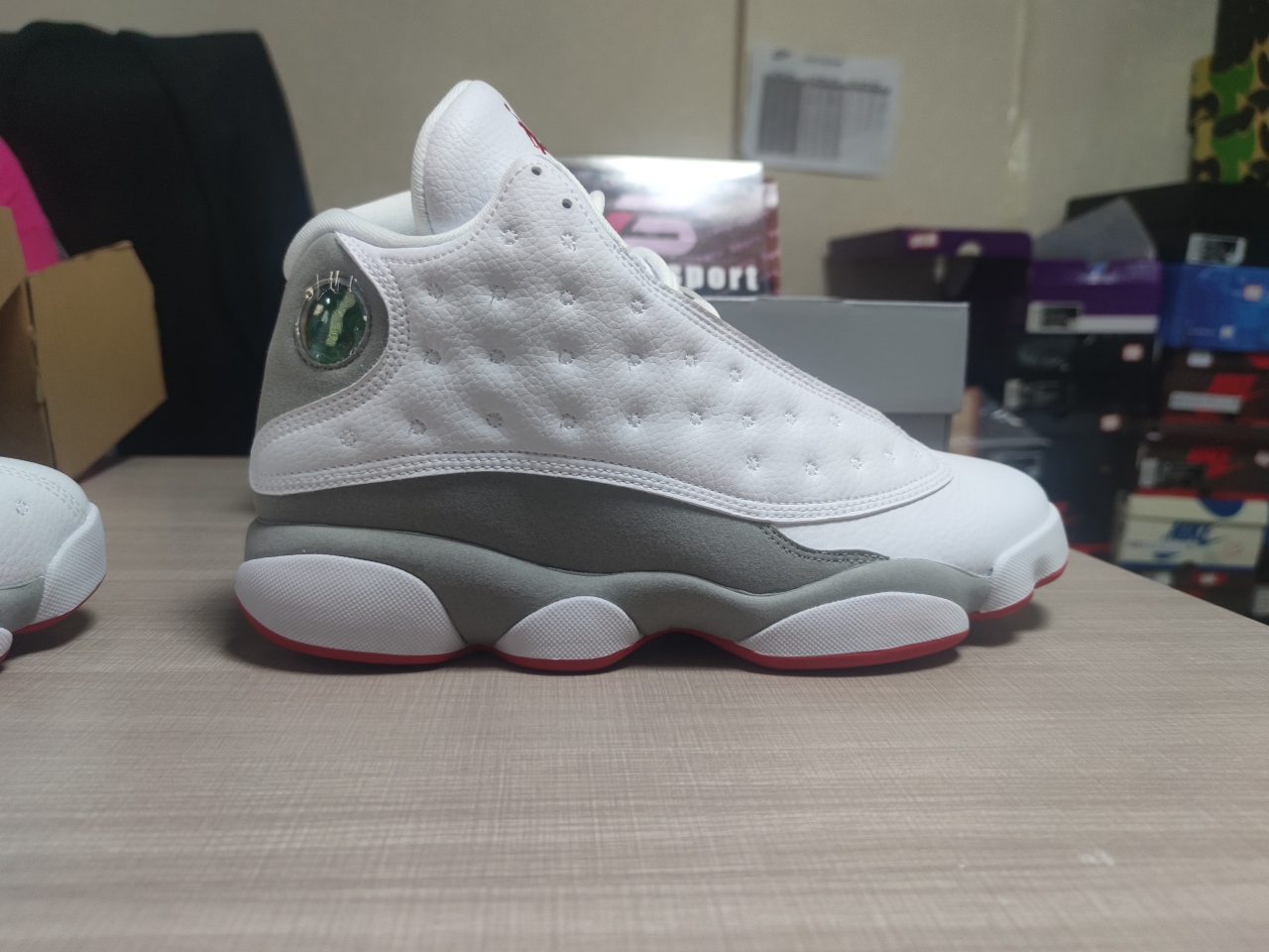 Jordan 13 Retro White grey 414571 160