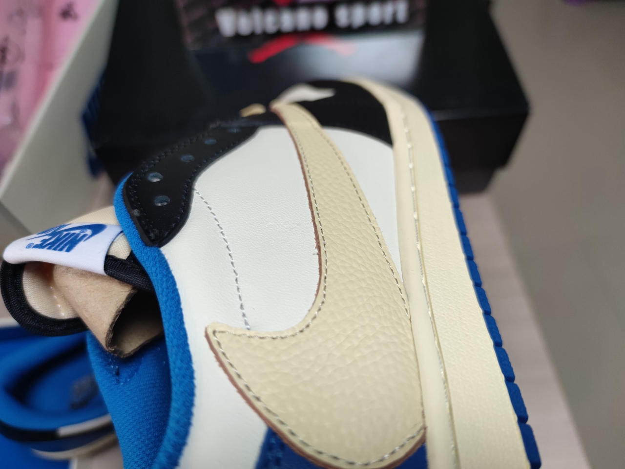 Travis Scott x Fragment Design x Jordan 1 Low OG SP “Military Blue” DM7866 140