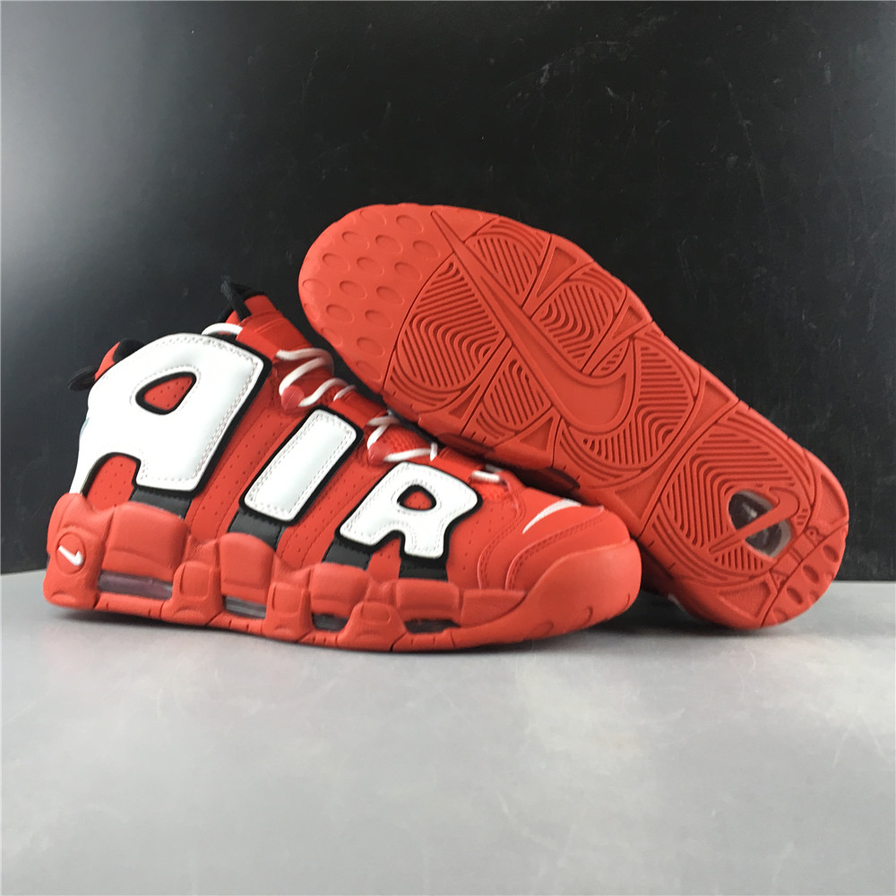 Nike Air More Uptempo University Red Black White (GS) CD9402-600