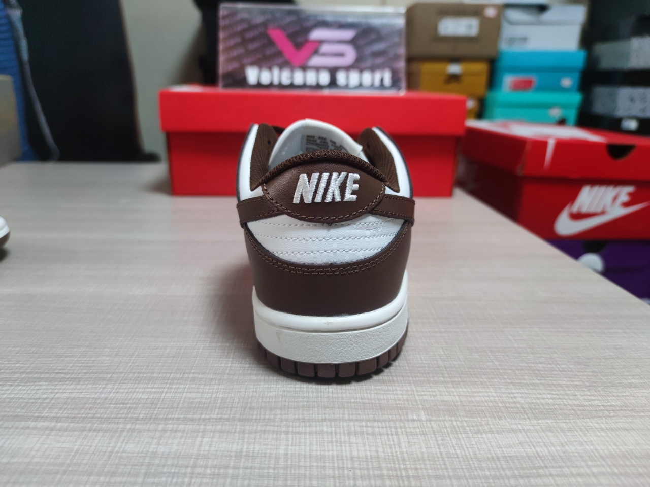 Dunk low Brown/White