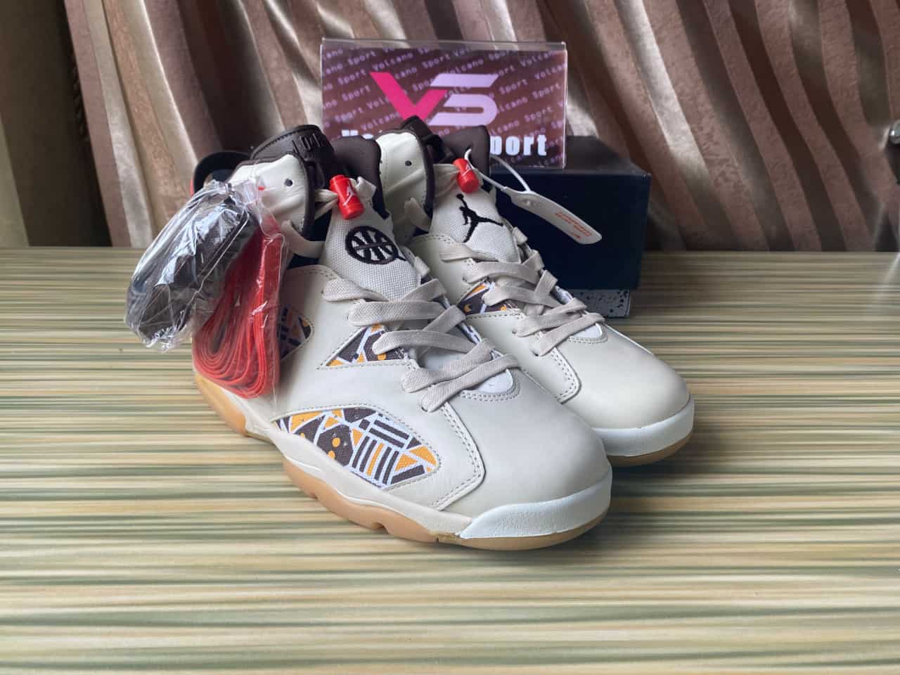 Jordan 6 Retro Quai 54 Sail Brown CZ4152-100