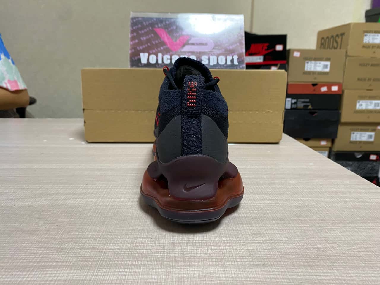 Nike Air Max Scorpion FK Black University Red DJ4701-004