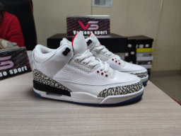 Jordan 3 Retro Free Throw Line White Cement 923096 101
